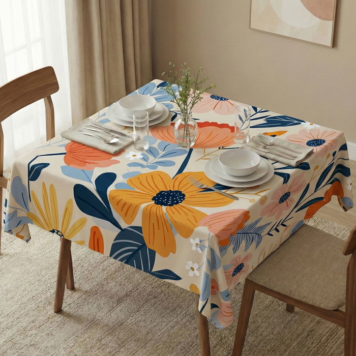 Hermia Mantel Multicolor 140 x 140 cm